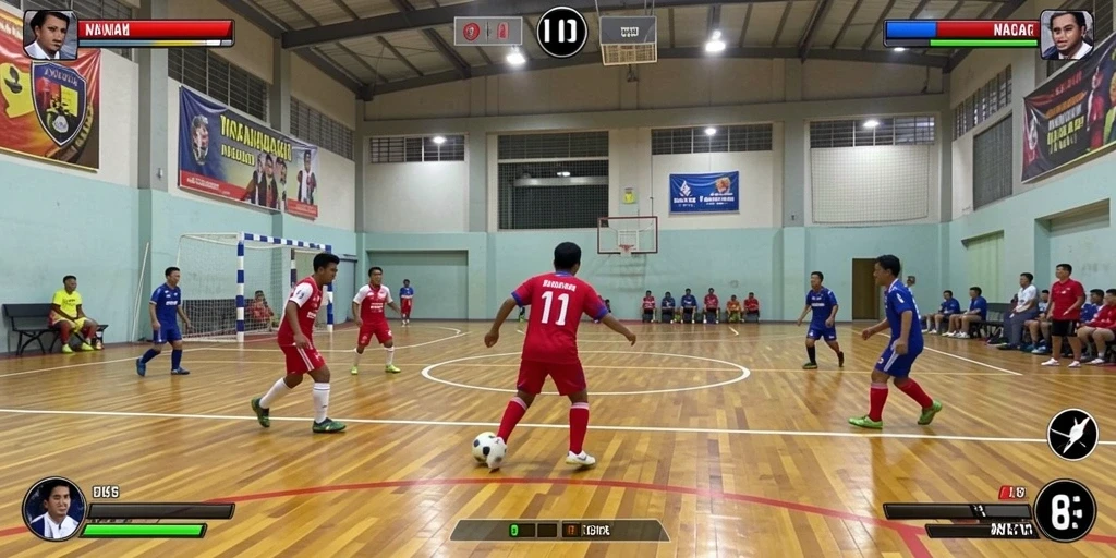 Tampilan utama API77 dengan grafis menawan.