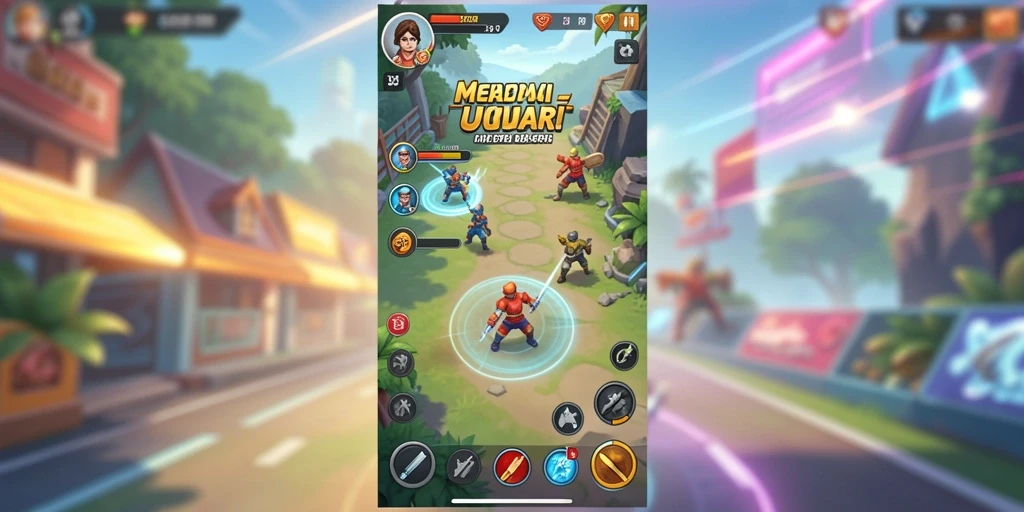 Tampilan utama game DORA77 yang menarik.