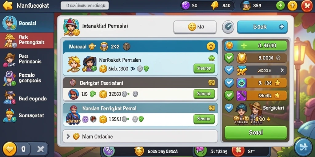 Tampilan awal yang menggugah selera.